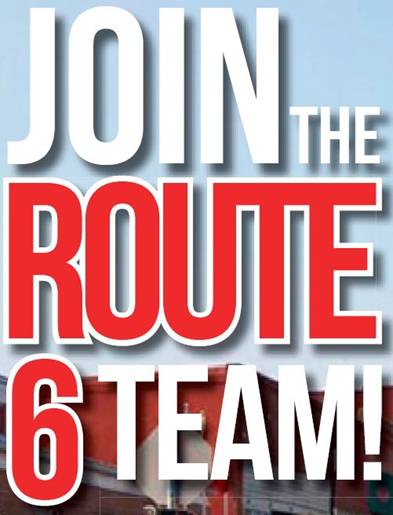 join the route 6 team