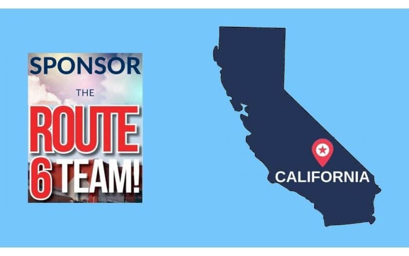 California Links a list of communities on or near US Route 6