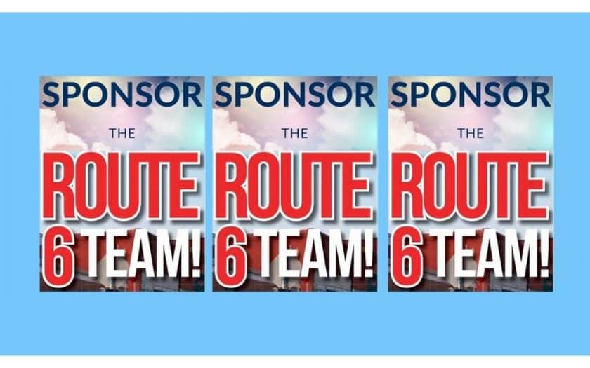 sponsor the route 6 team