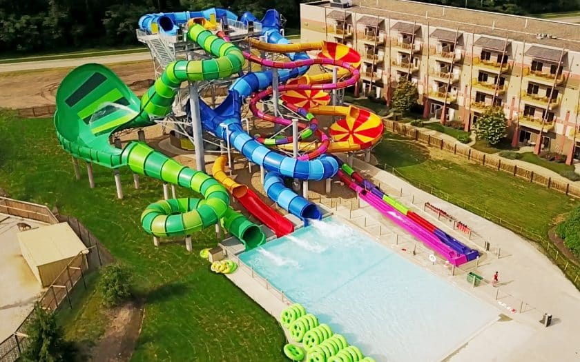 Kahlahari Waterpark in Sandusky Ohiio