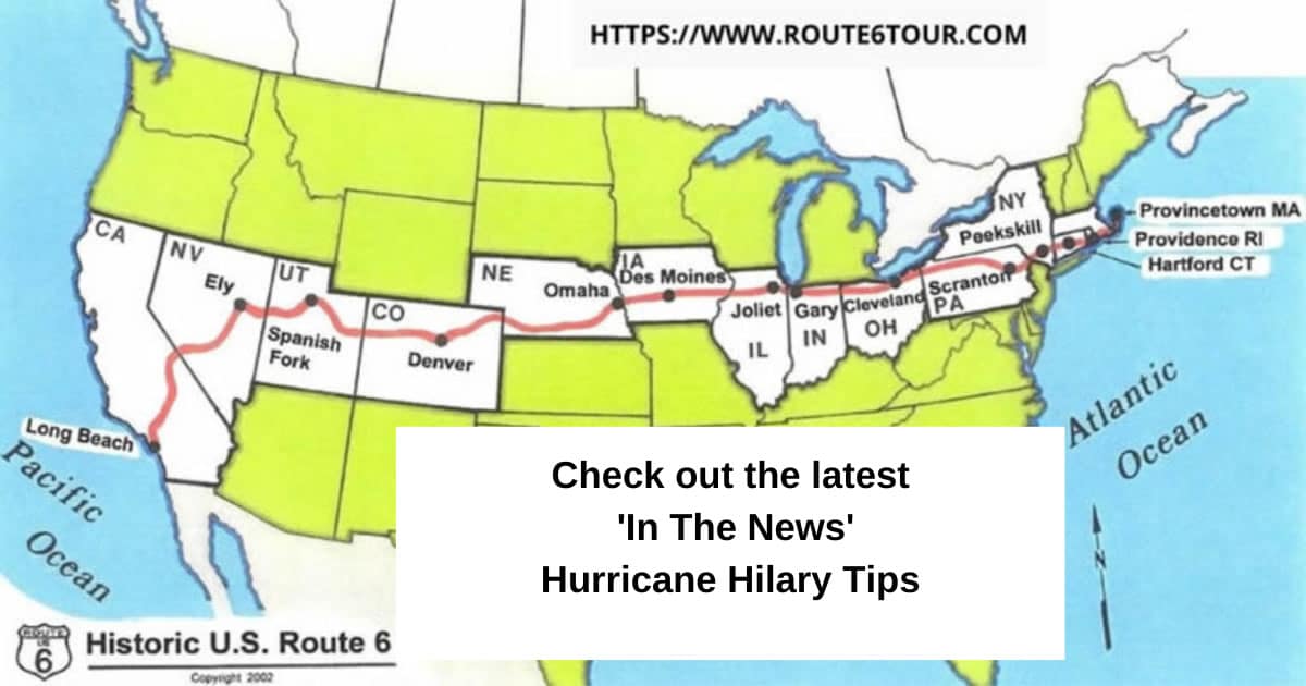 Hurricane Hilary Tips