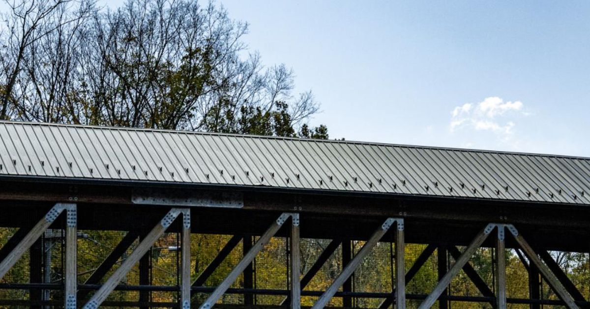 Andover Connecticut Rail Trail Bridge