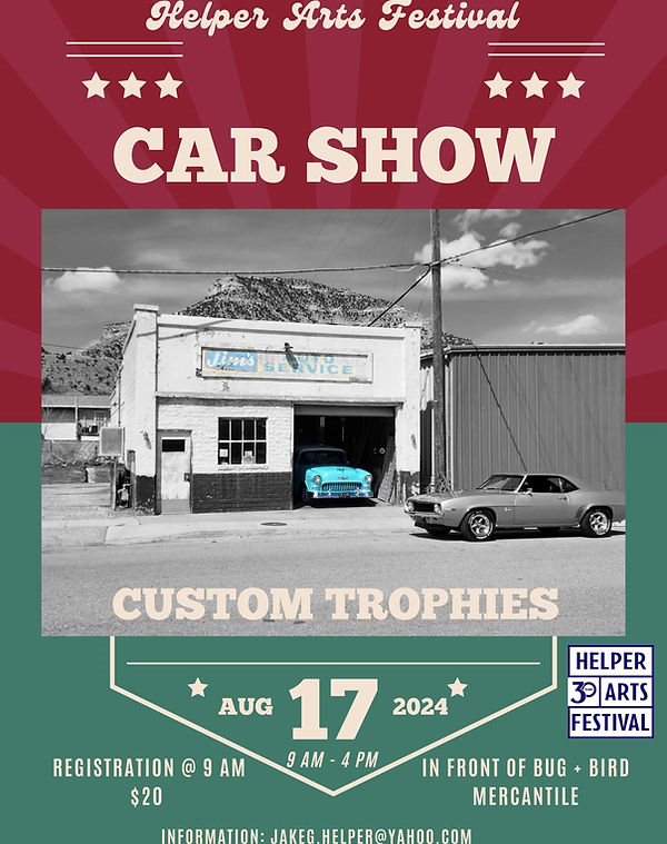 Helper Utah Arts Festival Car Show