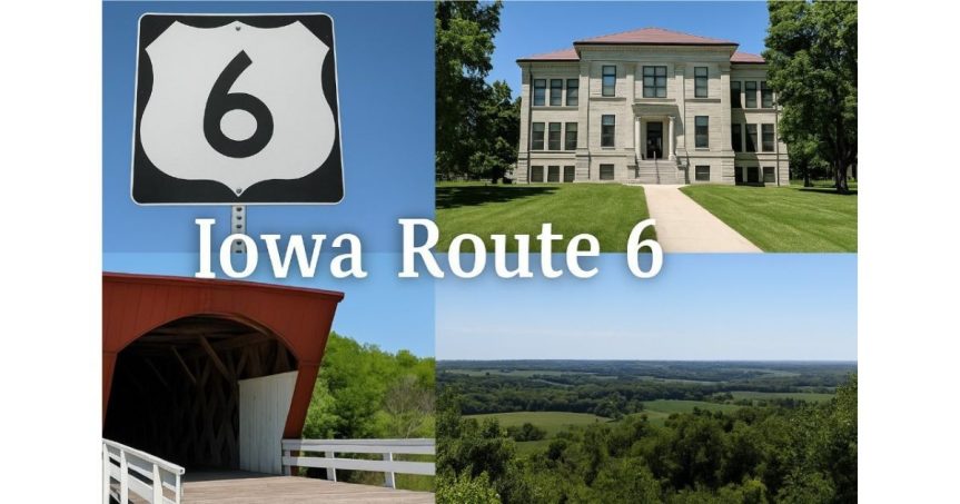 Route 6 Iowa East-to-West Travel Guide: Walkable Towns, Museums, Scenic Viewpoints, and Landmarks