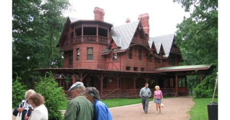 The Mark Twain House in Hartford – a 25-room Victorian mansion where Samuel Clemens (“Mark Twain”) lived and wrote in the 1870s–1880s