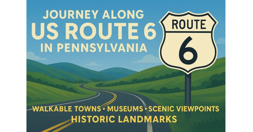Journey Along US Route 6 in Pennsylvania (East to West)