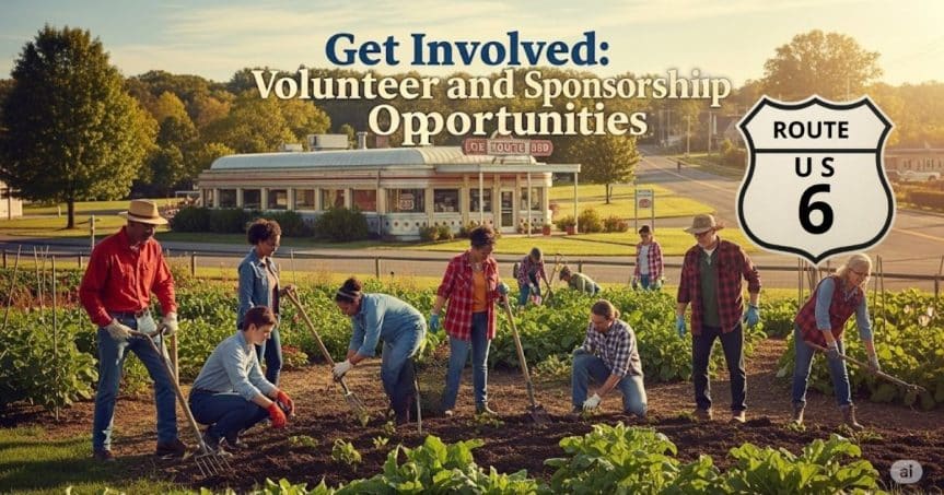 ️ Get Involved: Volunteer and Sponsorship Opportunities with the U.S. Route 6 Tourist Association ®