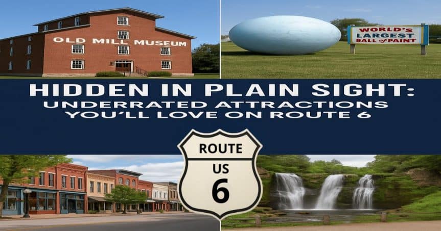 ️ Hidden Gems by State on Historic US Route 6