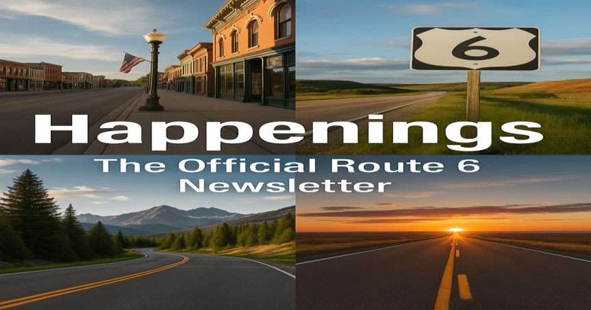 Introducing Happenings – The Official Newsletter of the U.S. Route 6 Tourist Association