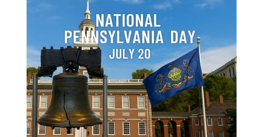 National Pennsylvania Day – Celebrating the Keystone State on July 20th