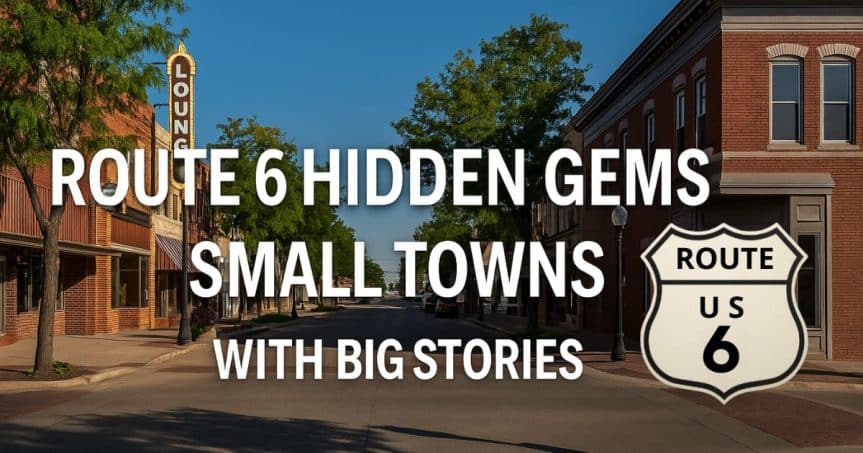 Route 6 Hidden Gems: Small Towns with Big Stories