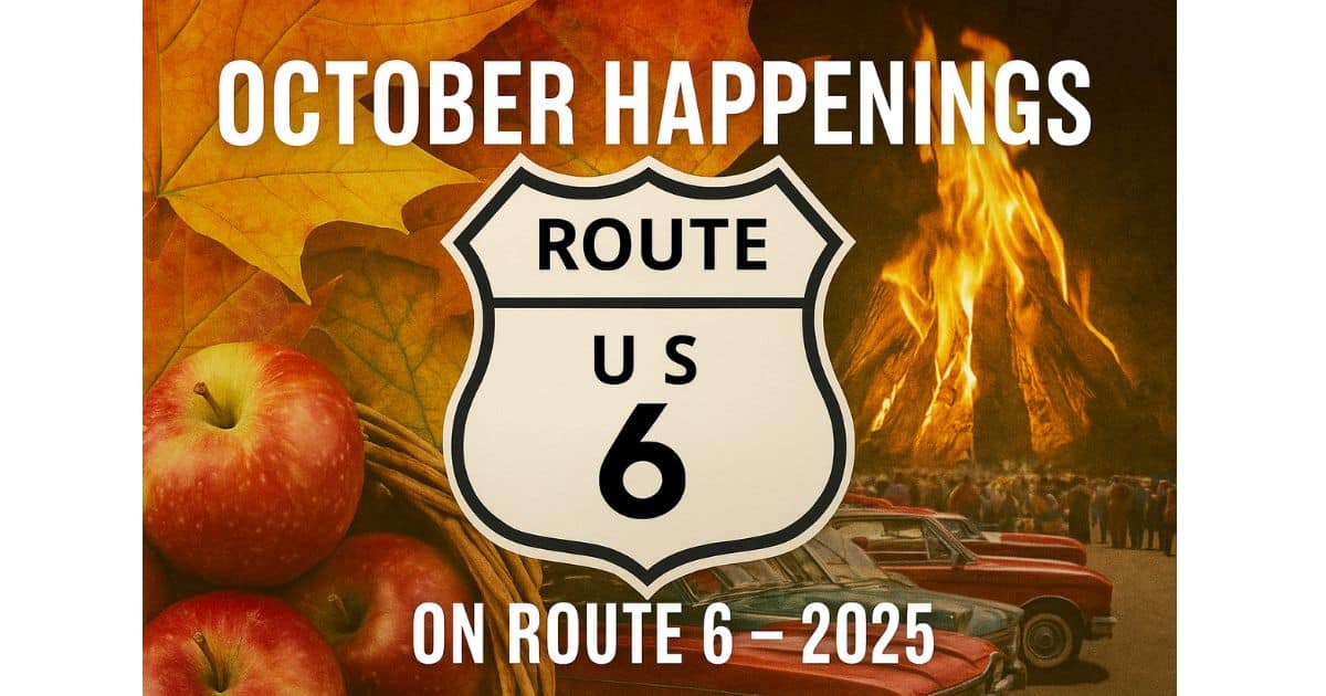Top 10 Events on Route 6 in October 2025