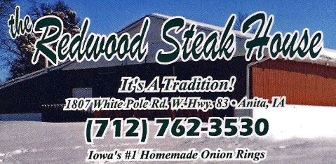 The Redwood Steak House - Anita, IA