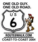 One Old Guy, One Old Road - Joe Hurley walking the "6"