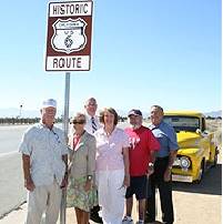 Historic Route 6 Sign Dedication - Lancaster, California 